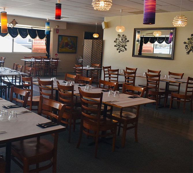 Warm & Welcoming Dining Room at The Kings of Punjab